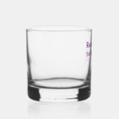 Denke daran, hydriert zu bleiben whiskyglas (Rechts)