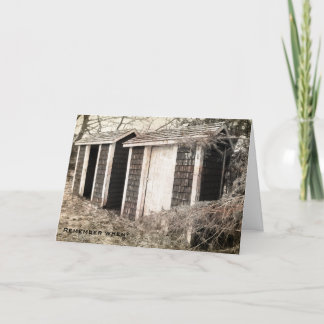 Denke daran, wann, mein langjähriger Freund Karte