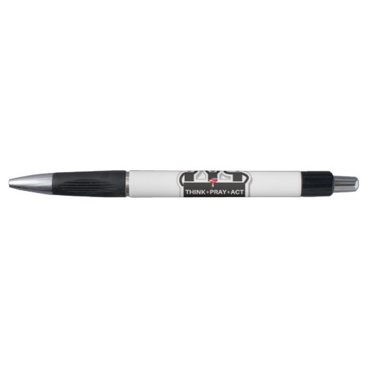 Denke+Gebete+Handle Pen Kugelschreiber (Vorderseite)