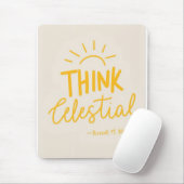 Denke himmlisch mousepad (Mit Mouse)
