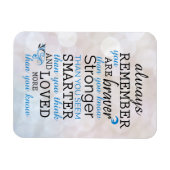 Denke immer daran, dass du tapfer bist magnet (Horizontal)