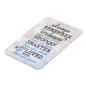 Denke immer daran, dass du tapfer bist magnet (Linke Seite)