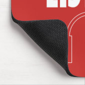 DENKE NICHT, LISTE! ヘ ド MOUSEPAD (Ecke)