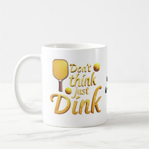 Denke nicht, sondern tauche ein Wachstum und Erfo Kaffeetasse
