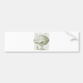 Denke ökologisch autoaufkleber (Vorne)