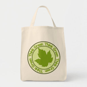 Denke ökologisch bag - Stil & Farbe wählen Tragetasche