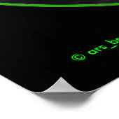 DENKE ÖKOLOGISCH ET POSTER (Ecke)