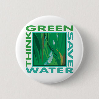 Denke ökologisch, Gerettet Wasser Button
