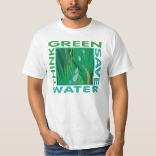 Denke ökologisch, Gerettet Wasser T-Shirt