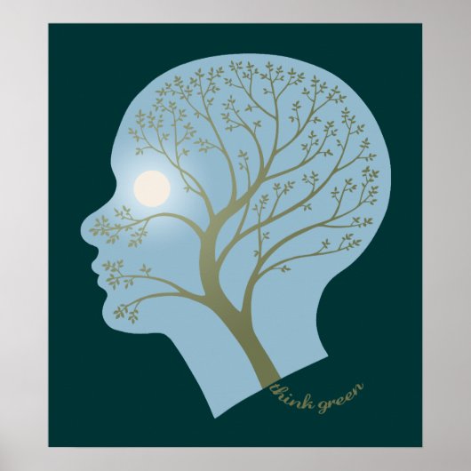 DENKE ÖKOLOGISCH III POSTER (Vorne)