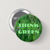 Denke ökologisch-Knopf Button (Vorne & Hinten)