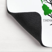 Denke ökologisch mousepad (Ecke)