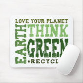 DENKE ÖKOLOGISCH - mousepad (Mit Mouse)