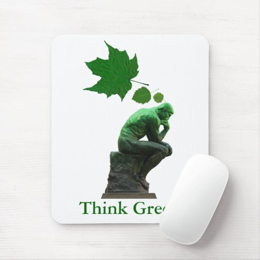 Denke ökologisch mousepad (Mit Mouse)