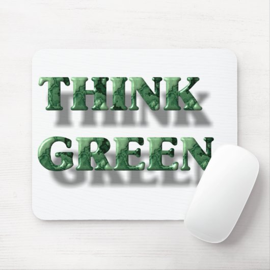 Denke ökologisch mousepad (Mit Mouse)