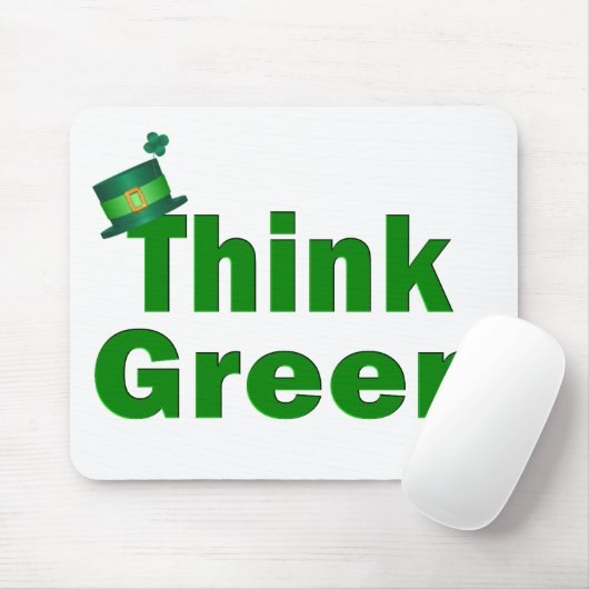 Denke ökologisch Mousepad (Mit Mouse)