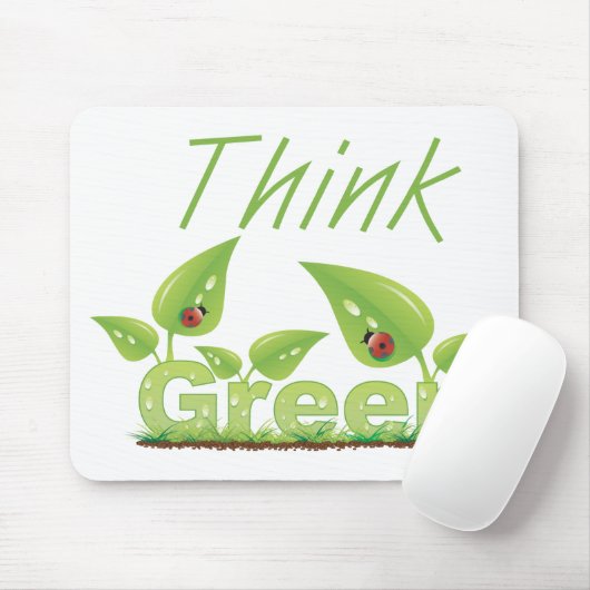 Denke ökologisch mousepad (Mit Mouse)