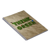 denke ökologisch notizblock (Rechte Seite)