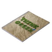 denke ökologisch notizblock (Linke Seite)