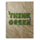 denke ökologisch notizblock (Vorderseite)