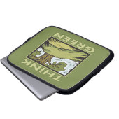 Denke ökologisch Oak Tree Laptopschutzhülle (Vorne Knopf)