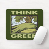 Denke ökologisch Oak Tree Mousepad (Mit Mouse)