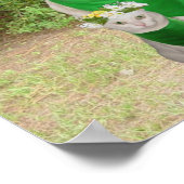 Denke ökologisch poster (Ecke)