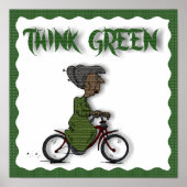 DENKE ÖKOLOGISCH - POSTER (Vorne)