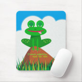 Denke ökologisch: Recycle, Wiederverwendung, Wiede Mousepad (Mit Mouse)