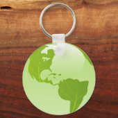 denke ökologisch Schlüsselanhänger (Vorderseite)