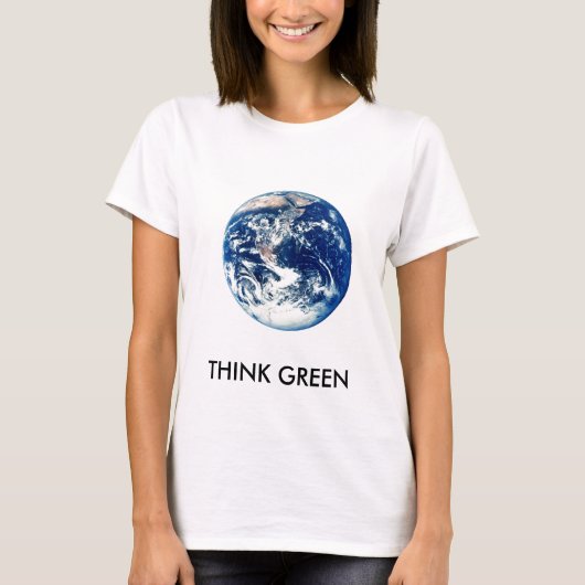 DENKE ÖKOLOGISCH T-Shirt (Vorderseite)
