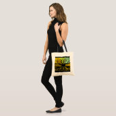 Denke ökologisch Tree Roots Tote Bag - Tragetasche (Vorderseite (Model))