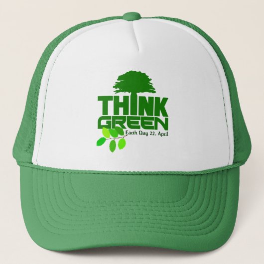 Denke ökologisch truckerkappe (Vorderseite)
