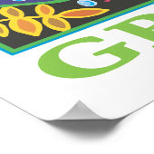 Denke ökologisch Umwelt Poster (Ecke)