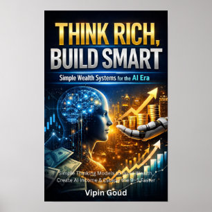 Denke reich, baue smart – Geldmentalität für Milli Poster