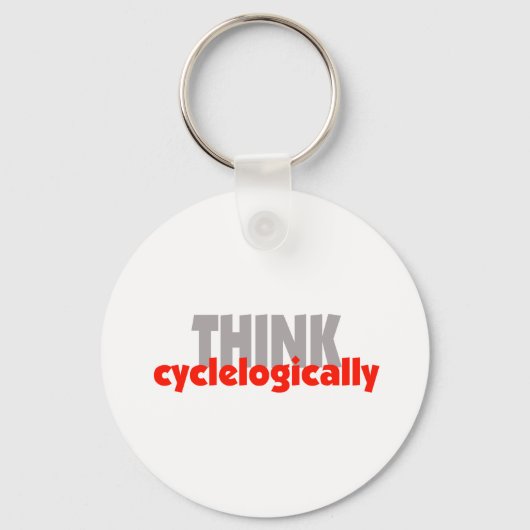 DENKE zyklisch! Schlüsselanhänger (Vorderseite)