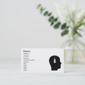 Denken an Cello Visitenkarte (Stehend Vorderseite)