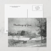 Denken an Dich Postkarte (Vorne/Hinten)