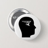 Denken an Drachenfliegen Button (Vorne & Hinten)