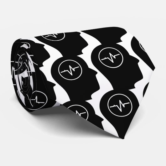 Denken an EEG Krawatte (Gerollt)