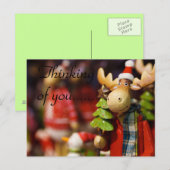 DENKEN AN EUCH MOOSE POSTKARTE (Vorne/Hinten)
