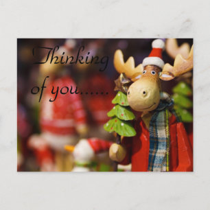 DENKEN AN EUCH MOOSE POSTKARTE
