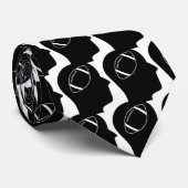 Denken an Fußball Krawatte (Gerollt)