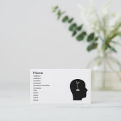 Denken an Golf Visitenkarte (Stehend Vorderseite)