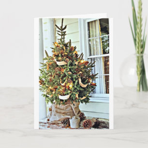 DENKEN AN "GUTE FREUNDE BEI CHRISTMAS "CHRISTMAS" FEIERTAGSKARTE