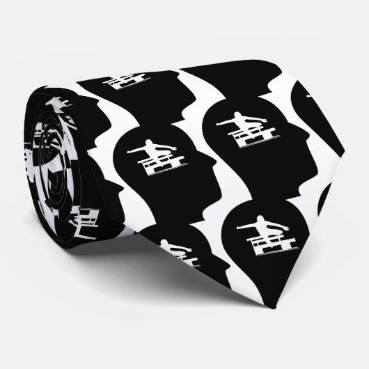 Denken an Hurdling Krawatte (Gerollt)