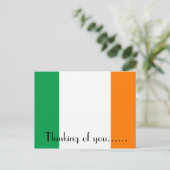 DENKEN AN IHR IRLAND POSTKARTE (Stehend Vorderseite)