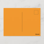 DENKEN AN IHRE BLUMEN POSTKARTE (Rückseite)