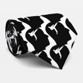 Denken an Karate Krawatte (Gerollt)