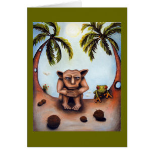 Denken an Kokosnüsse